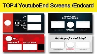YouTube end cards