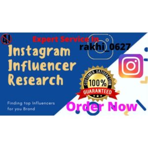 Instagram influencer research