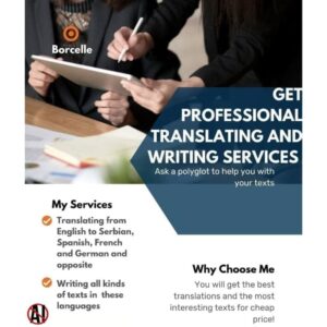 professional translating and writing services